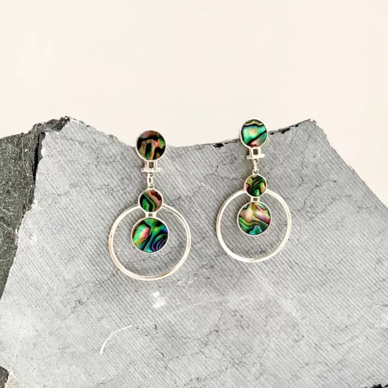 bông tai double trouble, bộ sưu tập original, chất liệu 925 sáng bóng, hoạ tiết ấn tượng, thiết kế ấn tượng, dáng bông tai dài