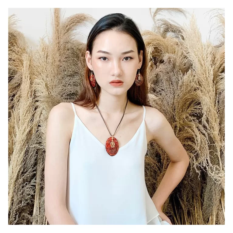 bông tai & vòng cổ dynamite, bst lacquer to wear, tinh xảo và cầu kỳ, thiết kế ấn tượng, phong cách cá tính