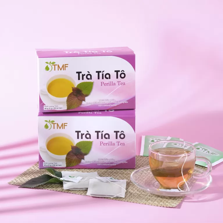 trà tía tô, tâm minh foods, chus