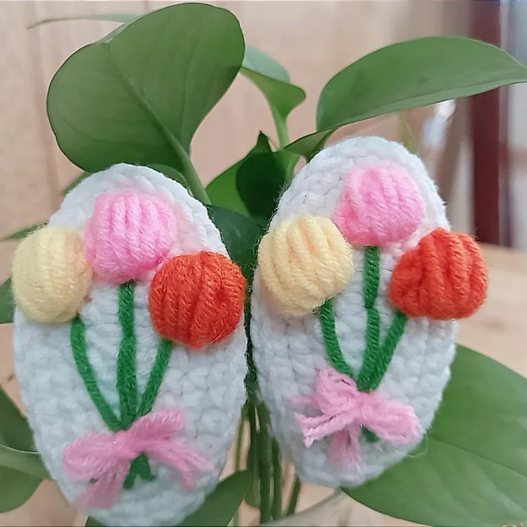 cặp kẹp tóc len đáng yêu nhiều mẫu 2, phụ kiện len thủ công, đa dạng kiểu dáng xinh xắn, màu sắc tươi sáng và bắt mắt