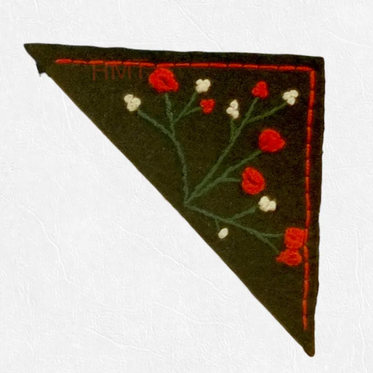 fabric corner bookmark, various designs 1, diverse and eye-catching patterns, durable felt fabric, meticulous hand embroidery technique