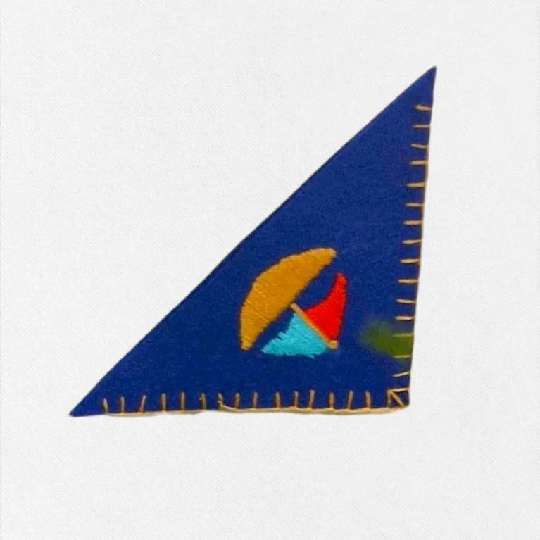 fabric corner bookmark, various designs 2, diverse designs, meticulous hand-embroidered patterns, exquisite handmade products