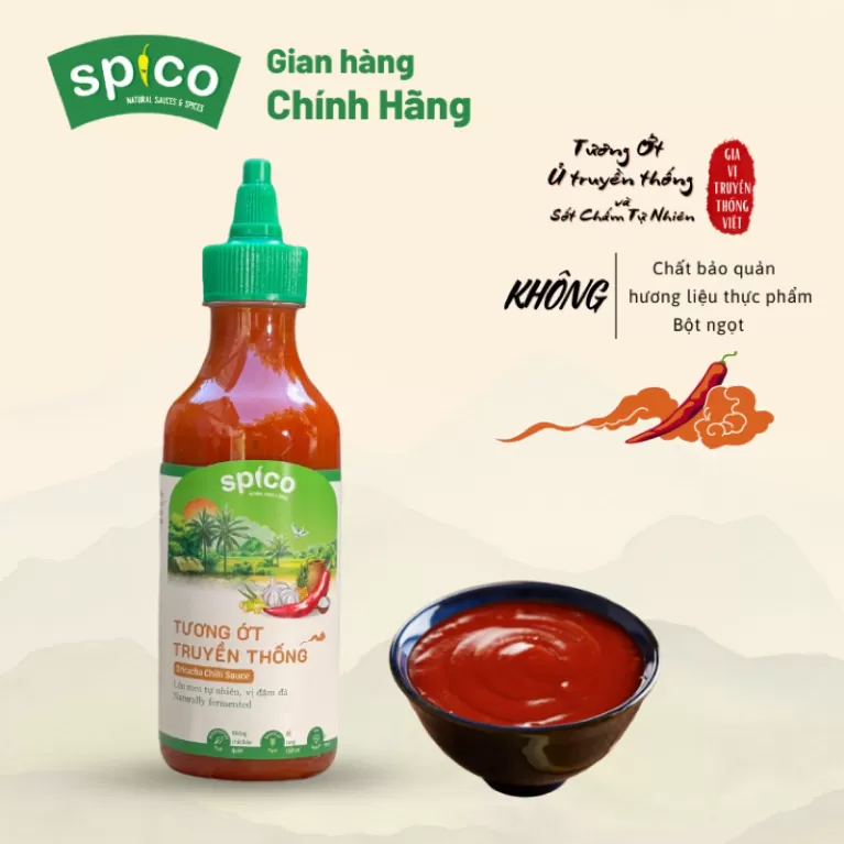 Tương Ớt Truyền Thống Sriracha, SPICO, chus