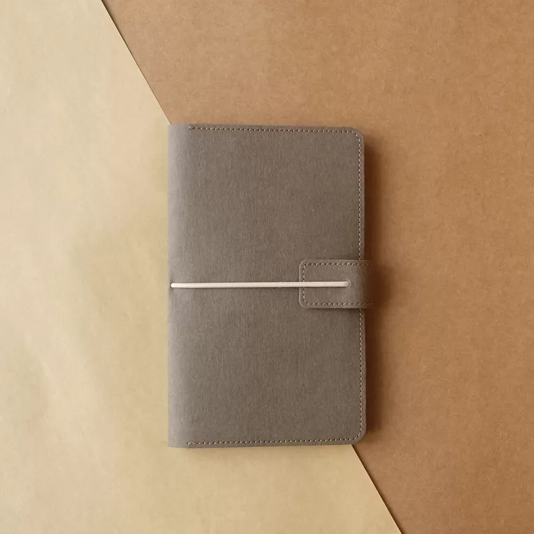 memomate washable paper notebook, washable notebook, leather cover notebook, waterproof notebook, vegetable leather notebook