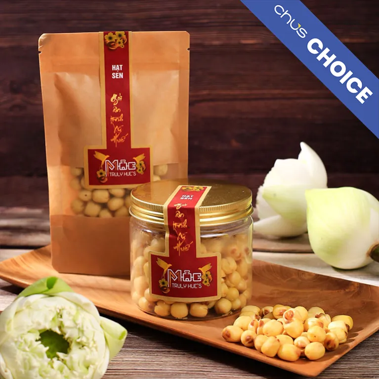 hạt sen sấy ăn liền, mộc truly huế, chus