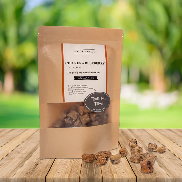 dried chicken with blueberry, treat for dog & cat, chicken jerky, pet chicken jerky, dog and cat treat