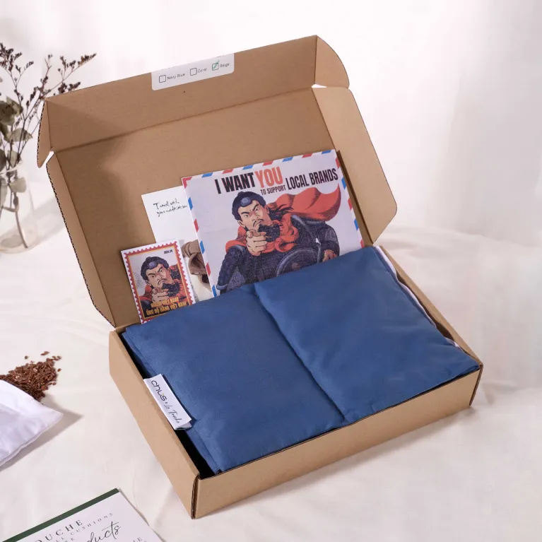 gối kê tay hạt lanh, wrist pillow, love yourself, quà tặng cá nhân hoá, personalized gifts, chus, chusvn, la touche