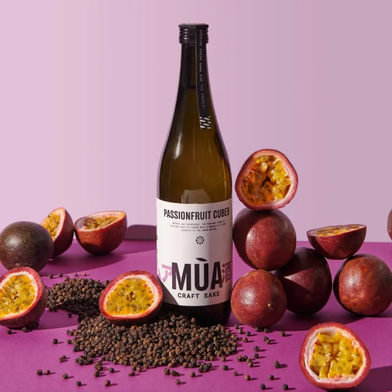 Sake Mùa Craft Sake Passion Fruit Cubeb, Awakening Your Taste Buds With Passion Fruit And Pepper, Vietnamese Sake, Gift Ideas, Gourmet Gift