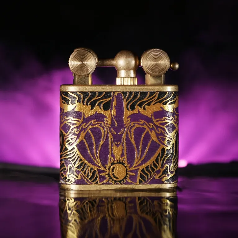 Hydra Hand-Drawn Leather Lighter, Water Elements, Greek Mythology, Handmade Lighters, Unique Gifts, Gifts For HimHydra Hand-Drawn Leather Lighter, Water Elements, Greek Mythology, Handmade Lighters, Unique Gifts, Gifts For Him