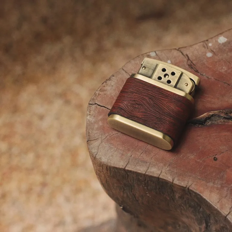Name Engraved Leather Lighter, Elegant And Minimalist Design, Handmade Lighter, Premium Gifts, Gifts For Him