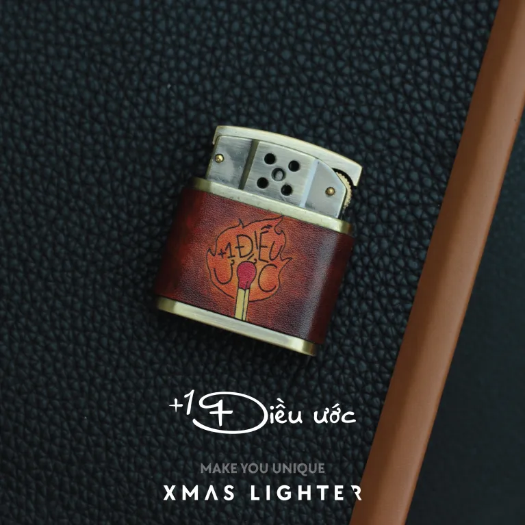 Personalized Engraved Lighter, Cartoon Hand Painted Leather Lighter, Cute Illustration,  Artistic Lighters, Unique Gifts, Personalized Gifts