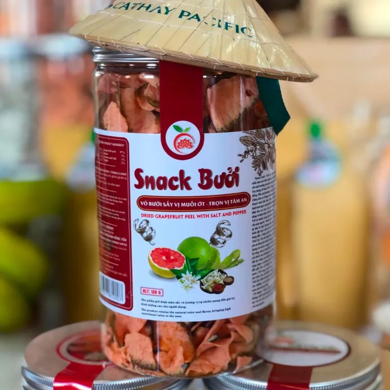 Snack Bưởi Vị Muối Ớt - Snack Trái Cây Việt | CHUS