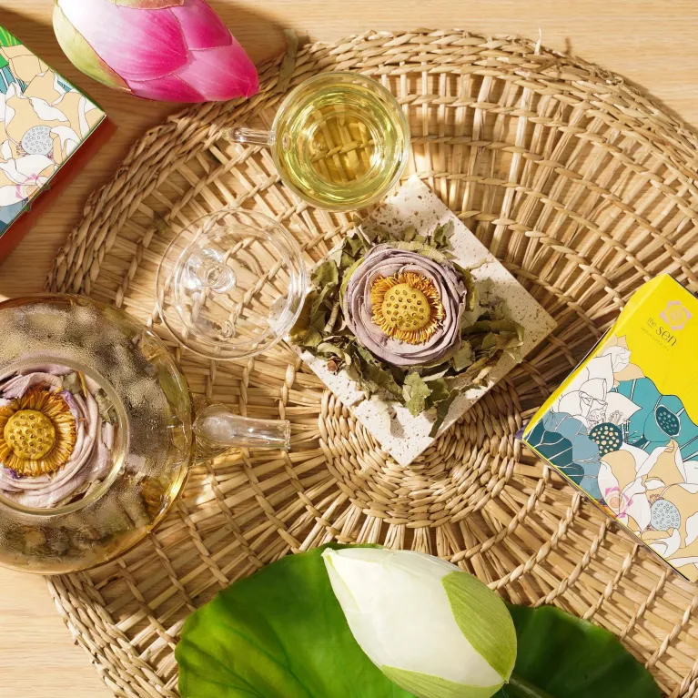 Single Box Lotus Tea - The Sen | CHUS