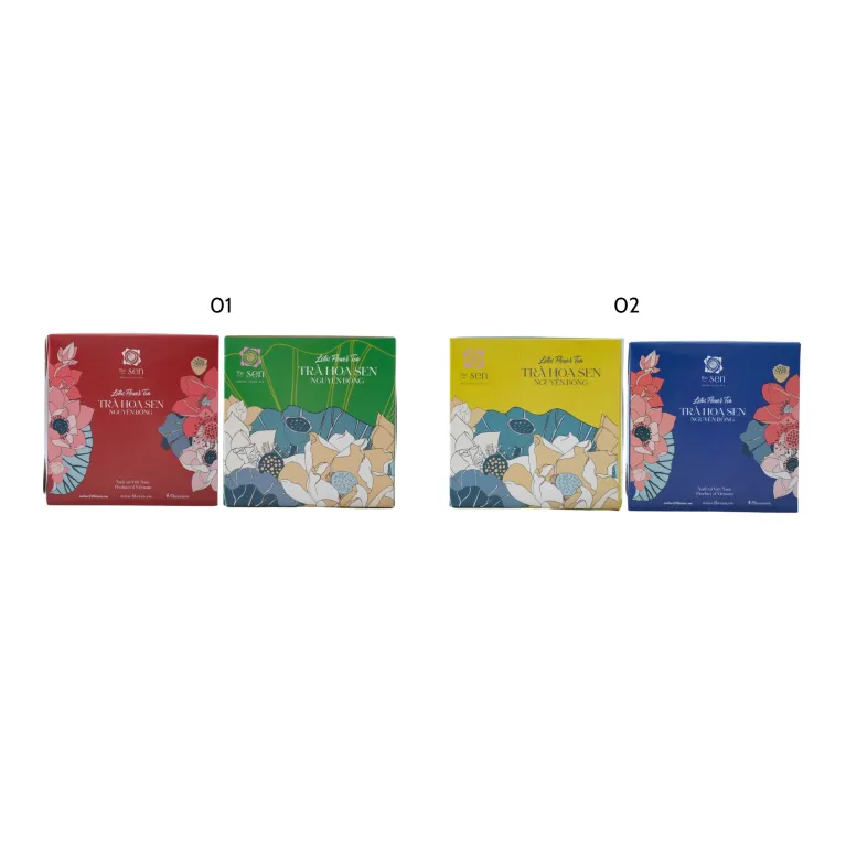 Single Box Lotus Tea - The Sen | CHUS