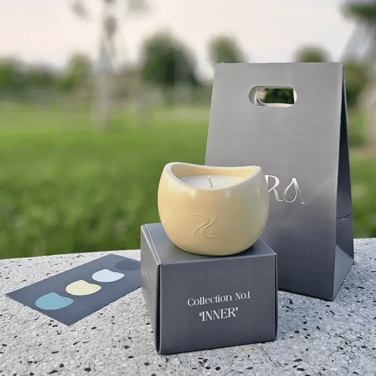 Pyra Habibi Scented Candle, Natural Wax, Artistic Candle Jar, Natural Ingredient Scented Candle, Fragrance Gift For Girlfriend, Corporate Gifts