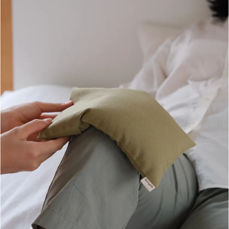 Gối Chườm Đa Năng Hương Thảo Mộc Thêu Tay, Dễ Chịu Mỗi Ngày, Thêu Tay Cá Nhân Hóa, Gối Chườm Cổ Vai Gáy,  Gối Chườm Nóng Lạnh, Quà Tặng Cá Nhân Hóa