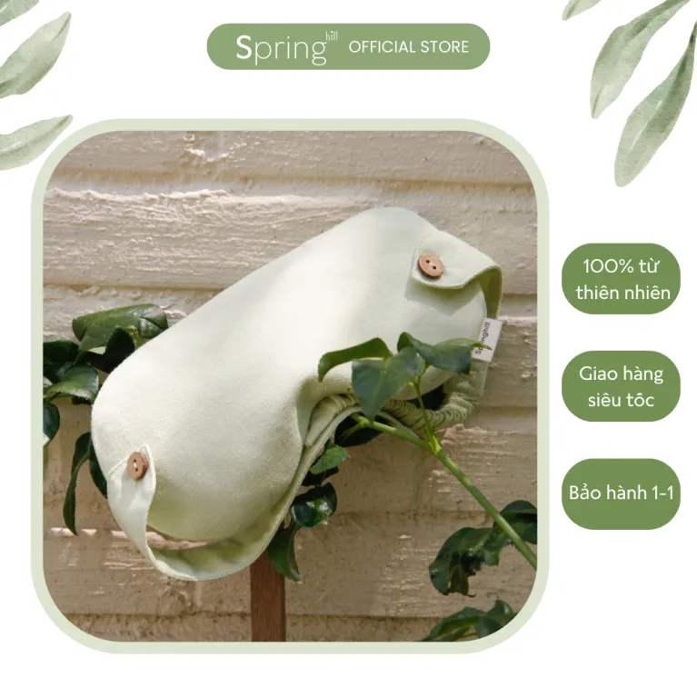 2-In-1 Eye Pillow, Personalized Embroidery, Herbal Ingredients, Adjustable Strap, Relaxing Eye Mask, Hot and Cold Eye Pillow, Personalized Gifts
