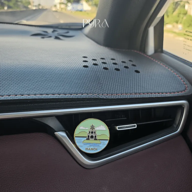 Hanoi Car Perfume, Vietnam Collection, The Capital's Breath on Every Journey, Car Freshener, Air Purifier, Car Accessories, Elegant Gifts