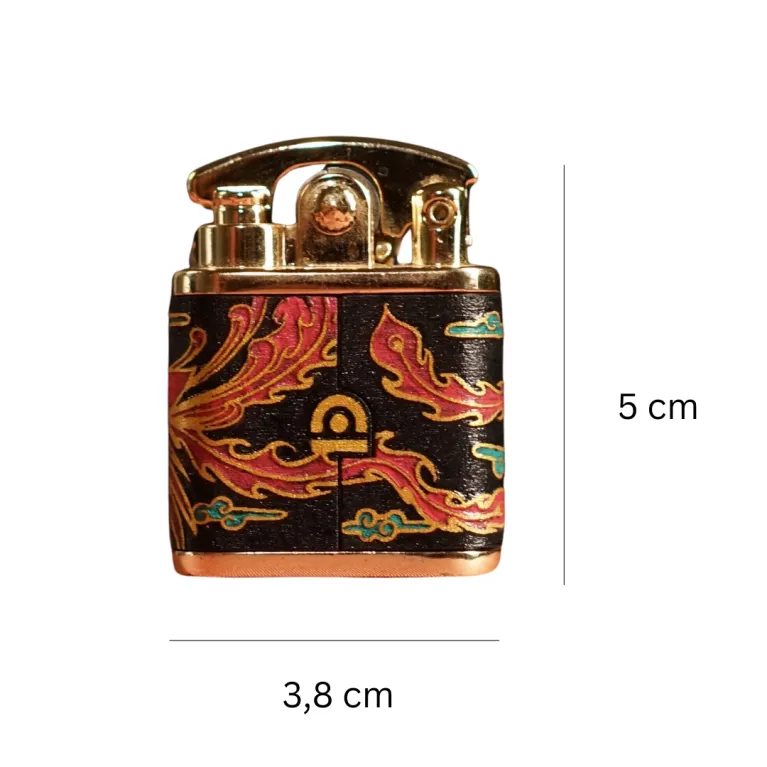 "Phoenix" Hand-Drawn Leather Lighter, Personalized Engraved Lighters, Talent And Beauty Collection, Art Lighters, Unique Gifts, Personalized Gifts