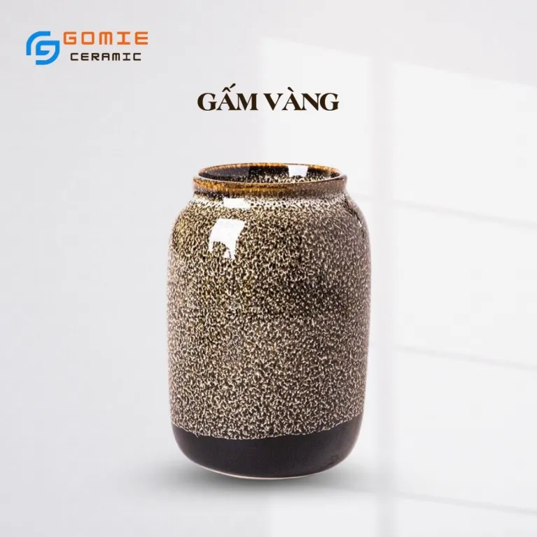 Bình Hoa Gốm Sứ Bát Tràng Men Hỏa Biến Kích Thước 7.5 x 11cm Giúp Tôn Vinh Vẻ Đẹp Mọi Loài Hoa Lý Tưởng Để Trang Trí Nội Thất Và Làm Quà Tân Gia