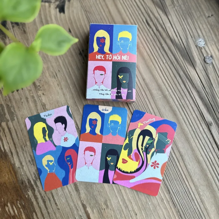 "Hey, Let Me Ask You Something!" Conversation Card Set, Play With Friends And Colleagues, Party Game, Practice EQ Communication Skills, Unique Gifts