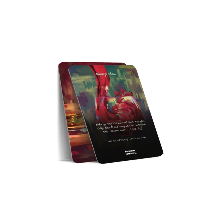 "One More Drink?" Conversation Card Set, Couple Edition, Practice EQ Communication Skills, Card Game For Deeper Connections, Question Cards, Unique Gifts
