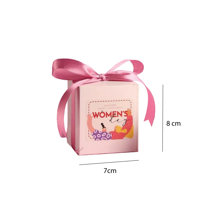 Hộp Quà Nến Thơm "Women's Right", Vinh Danh Vẻ Đẹp Và Sức Mạnh Của Phái Đẹp, Nến Thơm Handmade, Hương Thơm Tự Nhiên, Quà Tặng Cho Nữ, Quà Tặng 20/10