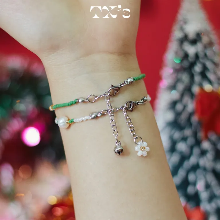 Hộp Quà Vòng Ngọc Trai Giáng Sinh Bằng Vòng Ngọc Trai Phối Cườm Miyuki Sẽ Là Món Quà Giáng Sinh Ys Nghĩa Để Thêm Chút Ngọt Ngào Cho Mùa Lễ Hội