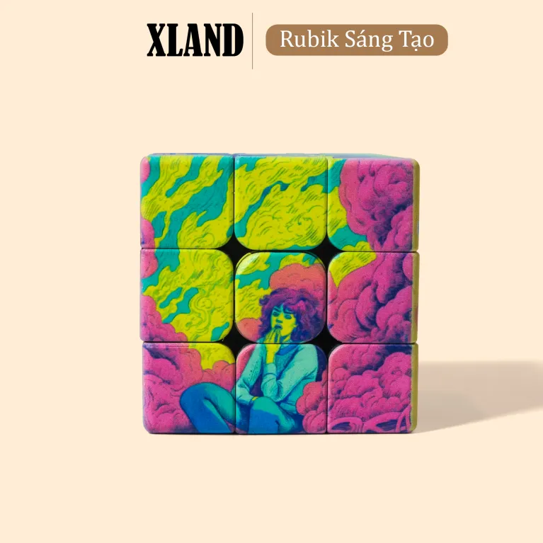Rubik Mỹ thuật: Vừa là đồ chơi sáng tạo, vừa là tác phẩm nghệ thuật độc đáo, là lựa chọn hoàn hảo để trang trí và làm quà tặng sinh nhật.