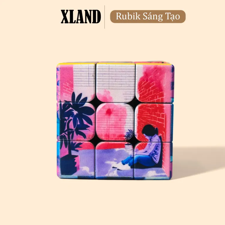 Rubik Mỹ thuật: Vừa là đồ chơi sáng tạo, vừa là tác phẩm nghệ thuật độc đáo, là lựa chọn hoàn hảo để trang trí và làm quà tặng sinh nhật.