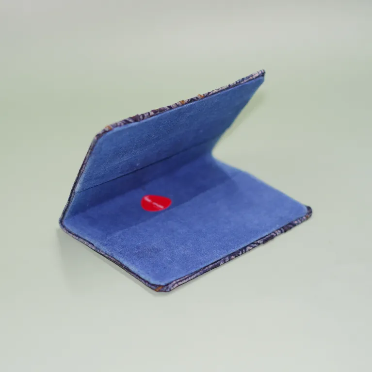 Carry culture with you in this handmade brocade passport holder, a perfect Vietnamese gift for any occasion.