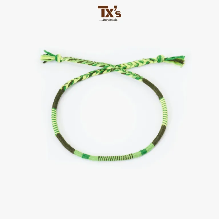 Vòng Thủ Công Nguyệt Lục Đan Tay Thủ Công Với Phong Cách Tươi Mới Có Cả Phiên Bản Vòng Tay Và Vòng Chân Theo Phong Cách Vintage Thích Hợp Làm Quà Sinh Nhật
