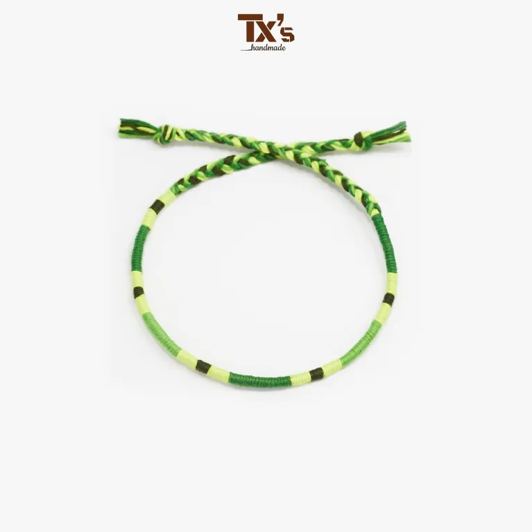 Vòng Thủ Công Nguyệt Lục Đan Tay Thủ Công Với Phong Cách Tươi Mới Có Cả Phiên Bản Vòng Tay Và Vòng Chân Theo Phong Cách Vintage Thích Hợp Làm Quà Sinh Nhật