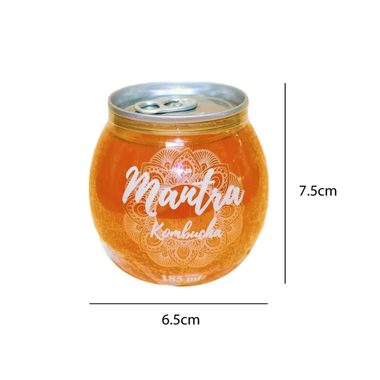 Mantra Original Kombucha (185ml) is a handcrafted, fermented tea beverage with digestive probiotics, making this craft kombucha a healthy drink choice, perfect for gifting.