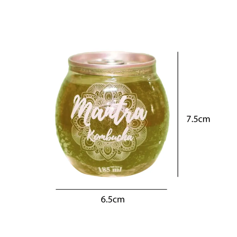 Mantra Green Tea Kombucha (185ml) is a handcrafted, fermented tea, made with natural ingredients, it's a healthy drink choice