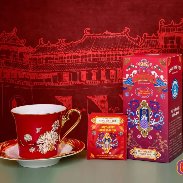 Hoạt Huyết Hồng Xuân Trà Là Dòng Trả Túi Lọc Từ Thảo Mộc Tự Nhiên, Ngăn Ngừa Tai Biến Mạch Máu Não, Chính Là Món Quà Tặng Sức Khỏe, Quà Tặng Gia Đình Ý Nghĩa