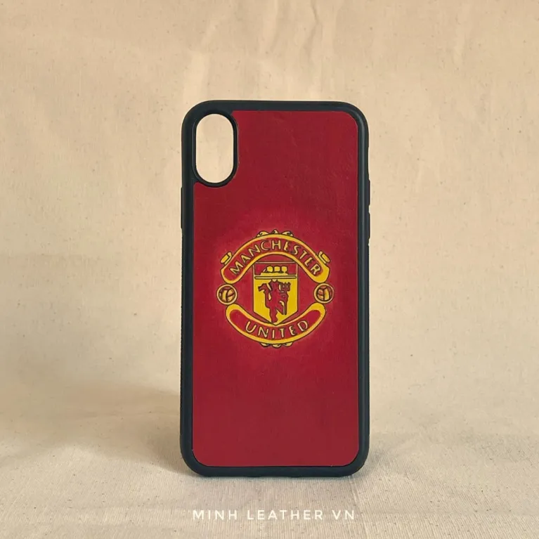 The Personalized Football Team Leather Phone Case is a unique handmade accessory, featuring name engraving and designed as the perfect gift for soccer fans, making it an ideal personalized gift.