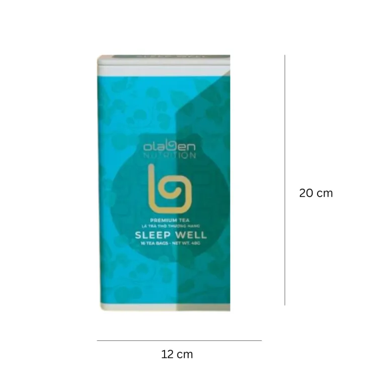 Enjoy the delicate flavor of Sleep Well Herbal Tea, a natural herbal tea with green tea and sleep aid benefits, offering stress relief and a healthy beverage that's the perfect health gift for family.