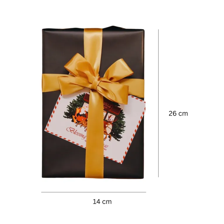 Hộp Quà Giáng Sinh Socola Đen Cinnamon & Raisin Là Sản Phẩm Socola Thủ Công Việt Nam, Làm Món Quà Ngọt Ngào Thay Bạn Nói Lời Yêu Thương, Cực Kỳ Lý Tưởng Để Làm Hộp Quà Tặng Noel
