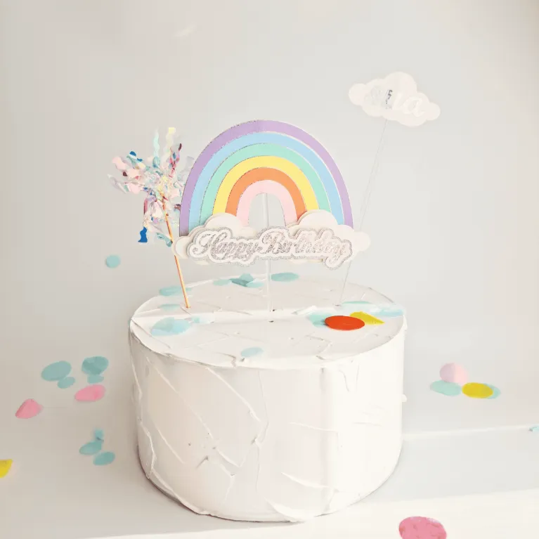 ChatGPT said:
ChatGPT
Step into a party full of joy with the Rainbow "Happy Birthday" Cake Topper Set, featuring vibrant Korean style birthday cake decorations, handmade cake picks, and charming stationery that adds a playful touch to any celebration