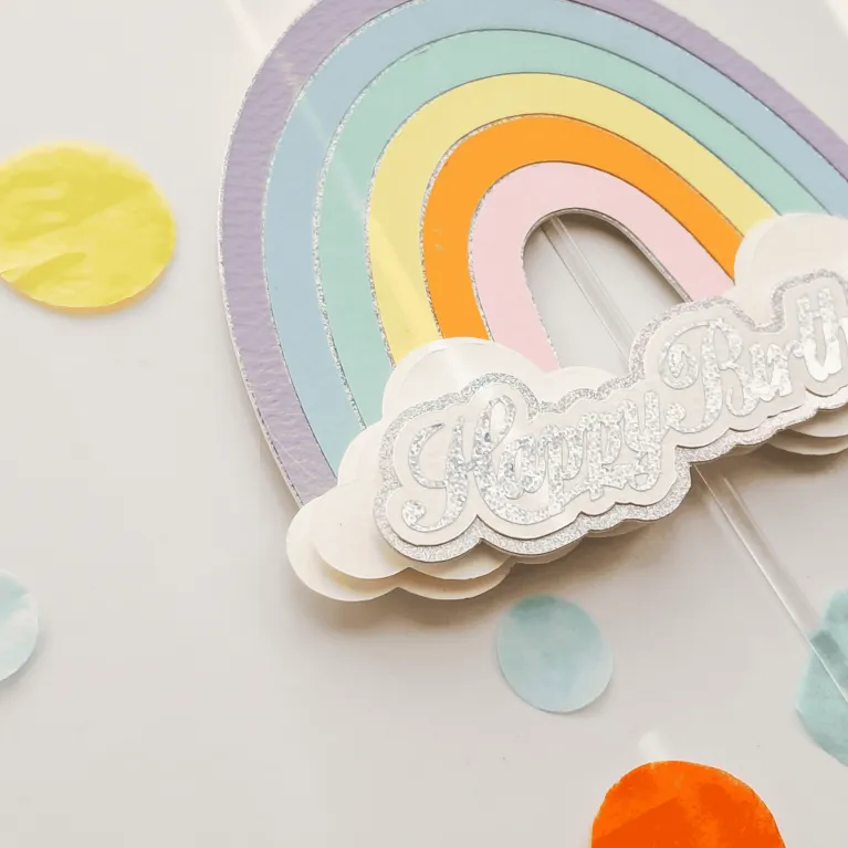 ChatGPT said:
ChatGPT
Step into a party full of joy with the Rainbow "Happy Birthday" Cake Topper Set, featuring vibrant Korean style birthday cake decorations, handmade cake picks, and charming stationery that adds a playful touch to any celebration