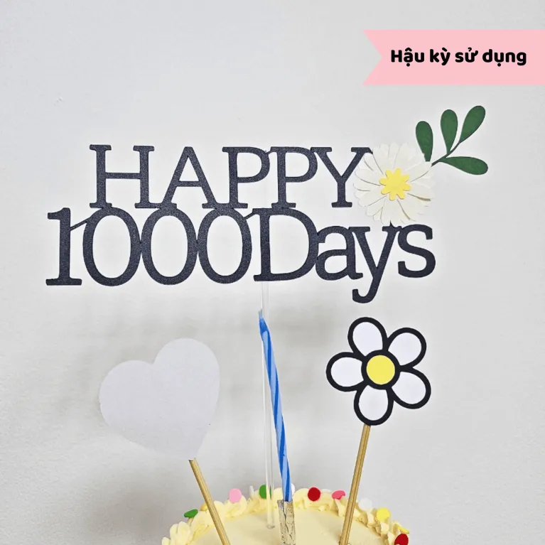 Bộ Chữ "Happy Day" Trang Trí Bánh Kỷ Niệm Được Thiết Kế Số Theo Yêu Cầu Của Riêng Bạn, Hứa Hẹn Sẽ Là Món Phụ Kiện Trang Trí Bánh Kem Hay Một Bộ Chữ Ghim Trang Trí Bánh Kem Chất Lượng