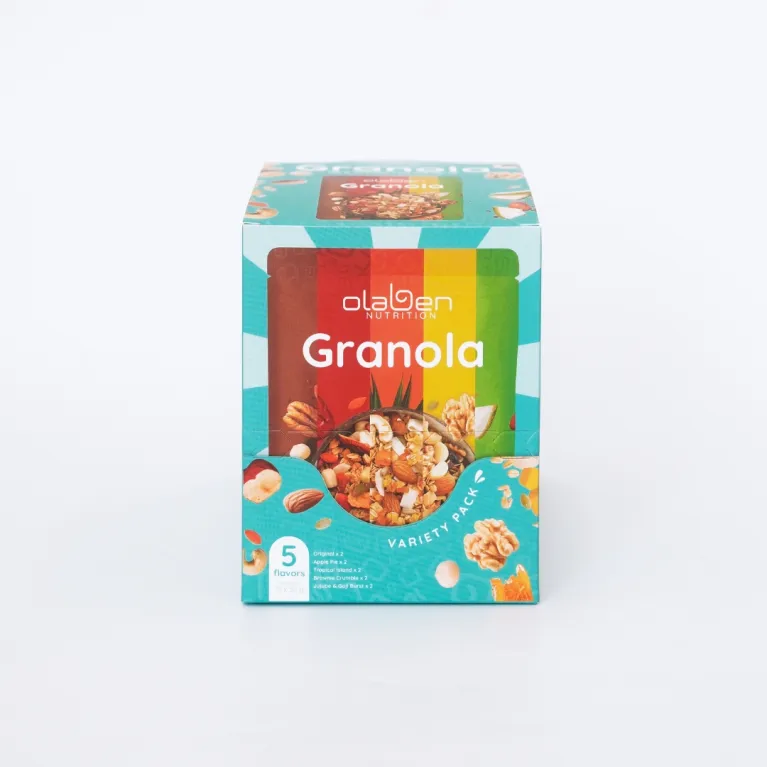 Ngũ Cốc Dinh Dưỡng Mix Vị trong hộp 10 gói là bữa tiệc vị giác ngon lành, kết hợp hạt dinh dưỡng, hoàn hảo cho bữa ăn kiêng, ăn nhẹ, tiện lợi và là món quà tặng sức khỏe tuyệt vời