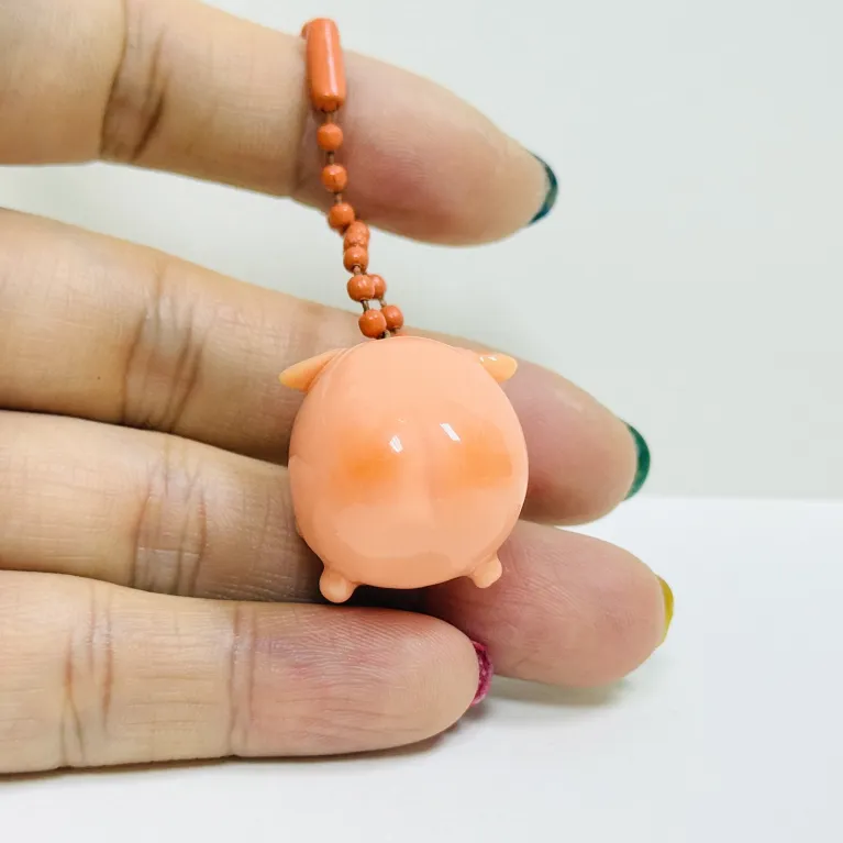 The Handmade Clay Flying Pig Keychain is a charming blend of creativity and cuteness - just like your unique style! This adorable handmade keychain doubles as a cute bag charm, making it a delightful clay accessory and a unique handmade gift for her.