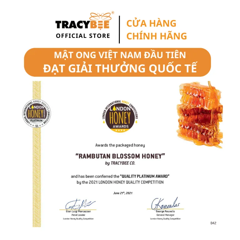 Hộp Quà Đôi Mật Ong Hoa Cà Phê & Hoa Chôm Chôm mang đến vị ngọt nguyên bản từ thiên nhiên, với mật ong nguyên chất từ vườn cây, được tinh tế đóng gói trong hộp quà gỗ sang trọng – món quà tặng sức khỏe ý nghĩa cho mọi dịp.