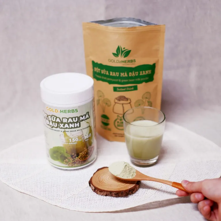 Enjoy natural refreshment with Pennywort & Mung Bean Milk Powder (500G)—a wholesome, convenient breakfast and a perfect health gift