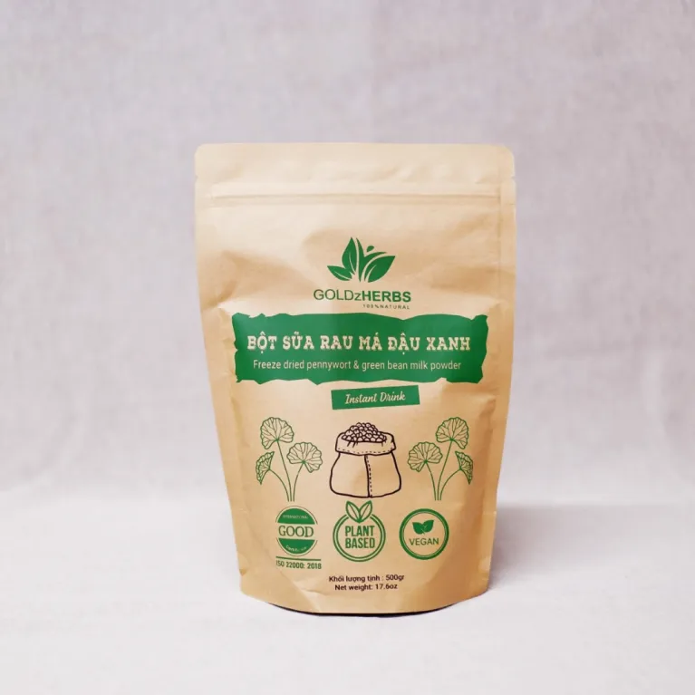 Enjoy natural refreshment with Pennywort & Mung Bean Milk Powder (500G)—a wholesome, convenient breakfast and a perfect health gift
