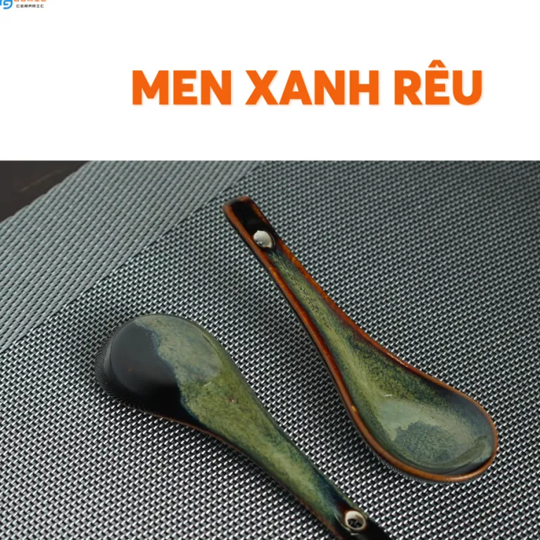 Thìa Gốm Sứ Hỏa Biến Dáng Cong, thăng hạng từng bữa ăn với sự tinh tế của muỗng gốm Bát Tràng cao cấp, là phụ kiện nhà hàng độc đáo và món quà lưu niệm Việt Nam ý nghĩa.