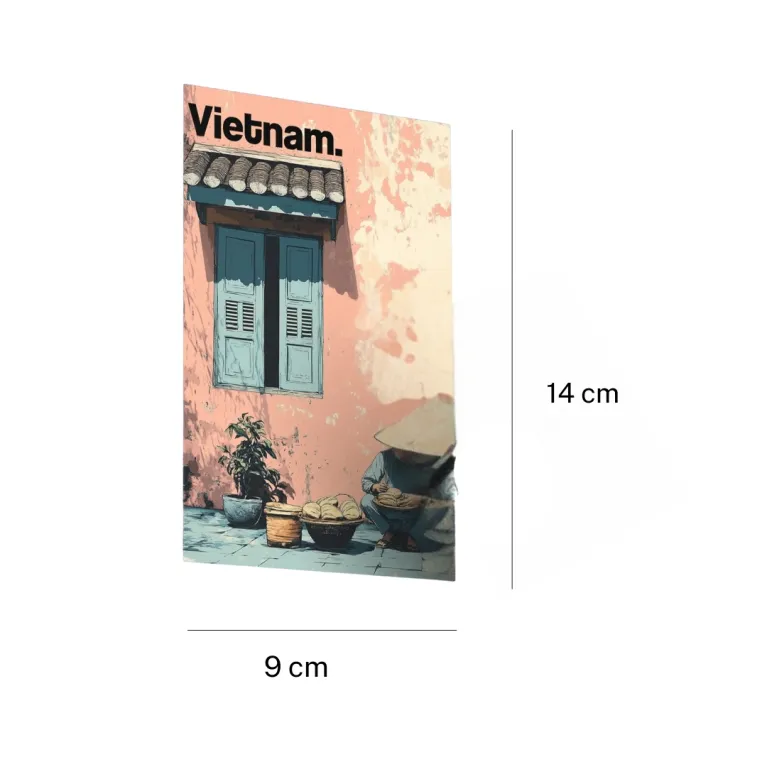 Bưu thiếp in hình du lịch Việt Nam đặt trọn hành trình vào trang giấy với postcard địa danh Việt Nam tuyệt đẹp, vừa là thiệp nghệ thuật tinh tế vừa là quà lưu niệm Việt Nam nhỏ gọn ý nghĩa