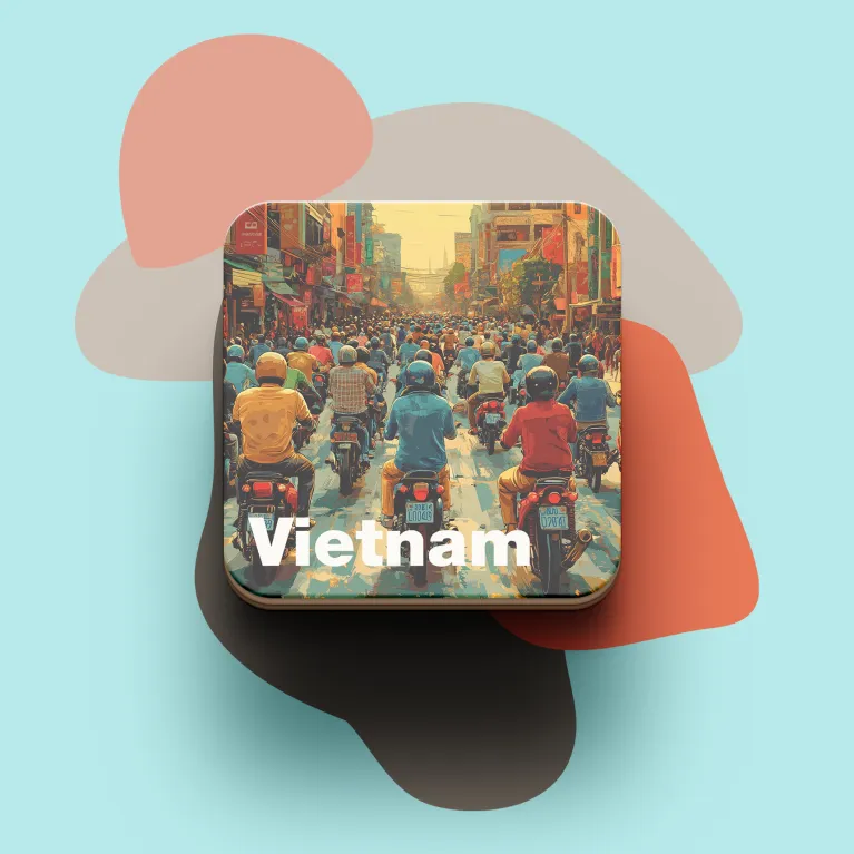 Đế lót ly gỗ in hình du lịch Việt Nam giúp nét đẹp bản địa tỏa sáng mọi nơi thông qua thiết kế độc quyền tinh tế, là phụ kiện thủ công mang đậm giá trị và quà lưu niệm Việt Nam nhỏ gọn đầy ý nghĩa.